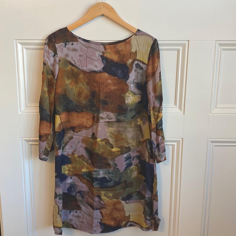 Beautiful Anthropologie Long Sleeve Shift Dress